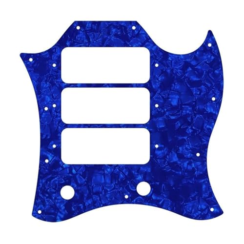 エレキギターのピックガード裏 SG HHH P90 フルカバーギターピックガード(2)