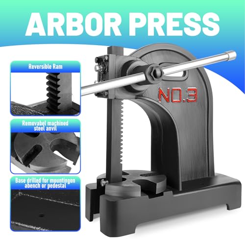 3 Ton Arbor Press with Ratchet