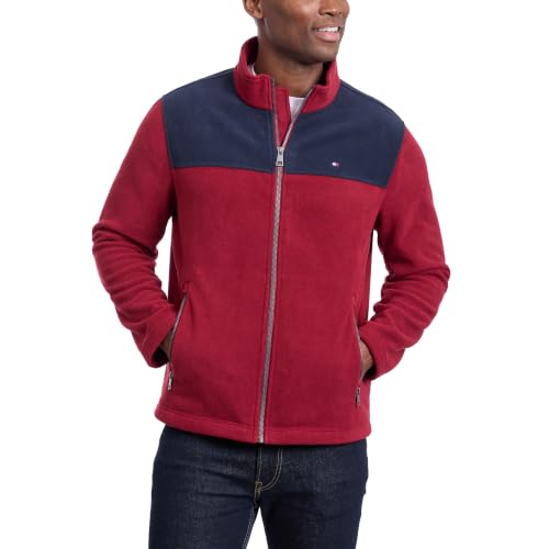 Image of Tommy Hilfiger Men's Classic Zip Front Polar Fleece Jacket
