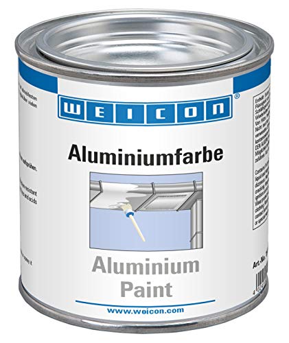 WEICON Aluminiumfarbe 375 ml Rostschutz Korrosionsschutz für Metalloberflächen