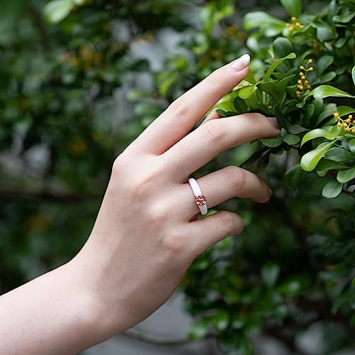 Zollen Silicone Rings for Women 1/3 Packs Silicone Wedding Bands - Flower Shape - Rubber Rings Women Flower Collection3