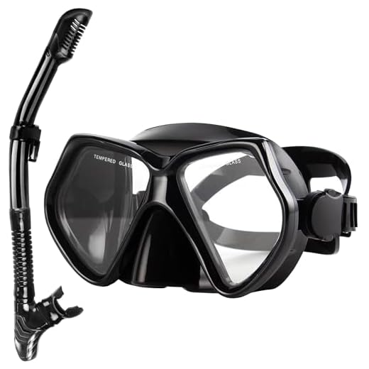 Brastoy Máscaras de Snorkel Mergulho Set Anti-Embaçante