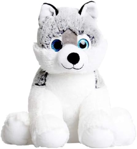 Husky Dog 10"/25cm - Build a Teddy Bear Making Kit - No Sewing