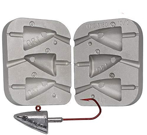 FishHead Jig Mould 140-160-180g / Crea Le tue Teste jig