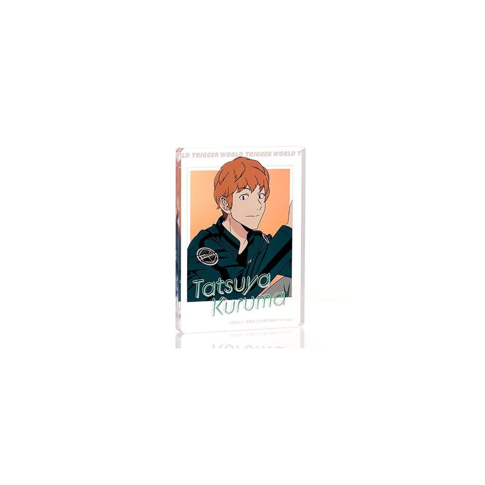 Bloc acrylique World Trigger Kurima Tatsuya Ensky statuette décoration de vitrine