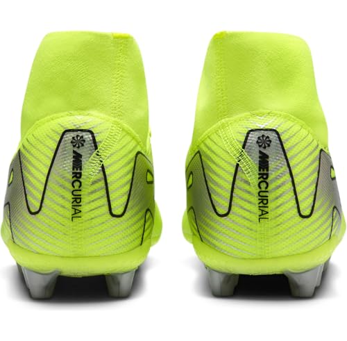 Nike Mens Zm Superfly 10 Academy Ag Volt/Black3