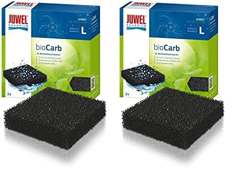 Juwel Aquarium - bioCarb L (Standard) - Aktivkohleschwamm (Packung mit 2) Juwel Aquarium - bioCarb L (Standard) - Aktivkohleschwamm (Packung mit 2)