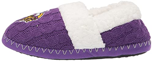 Foco SLPWMNF16FURMOC2 Minnesota Vikings Nfl Nfl Womens Team Color Moccasin Slipper thumb #9