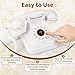 HSCY Audio Guest Book Wedding Phone, Audio Guest Book Record Customized Audio Messages Guest Book Alternatives Classic Retro Phone for Parties Birthdays Rentals Confessions Special Occasions