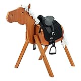 holzpferd voltigierpferd cheyenne Kopf bis Schweif 119 cm-Ohren bis Boden 102 cm