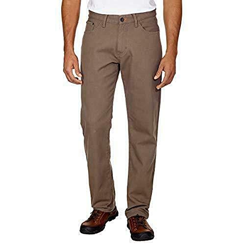 Weatherproof Vintage Mens Fleece Lined Pant (38x32, Taupe)