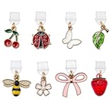 Cadeau parfait:l'ensemble de bijoux anti-poussière est un excellent cadeau pour les utilisateurs de liseuses, membres du club de lecture, enseignants, élèves, amis, ou toute personne qui aime décorer ses téléphones portables et ses appareils électroniques de lecture électronique. Parfait pour les anniversaires, vacances ou fêtes sur le thème de la lecture