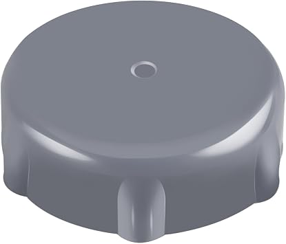 2PCS Spare Part Drain Valve caps,Pool Drain Cap Gray Plastic Replacement Drain Valve Cap Compatible with Coleman Pools, P6H1158ASS16 Model Swimming Pool Tools Accessories