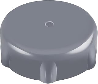 (Grey) Spare Part Drain Valve Cap,Pool Drain Cap Gray Plastic Replacement Drain Valve Cap Compatible with Coleman Pools, P6H1158ASS16 Model Swimming Pool Tools Accessories(1)