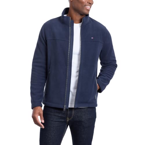 Image of Tommy Hilfiger Men's Classic Zip Front Polar Fleece Jacket