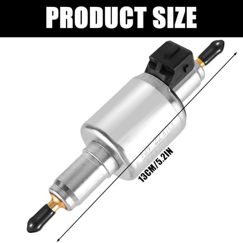 12V 22ML Ölpumpe Kraftstoffpumpe für 2KW 5KW 8KW, Dosierpumpe Standheizung, Heizungspumpe Dosierpumpe mit Ölpumpendeckel, Webasto Eberspacher Diesel Standheizung Heizung Lufterhitzer