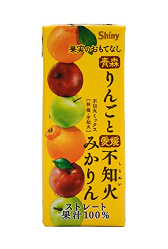 シャイニー 果実のおもてなし みかりん・ももりん・ゆずりん 200ml 36本