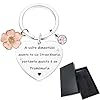 Regali di San Valentino per le donne, moglie, A volte dimentichi quanto tu sia straordinaria portachiavi, regali di compleanno ispiratori per lei, regalo di incoraggiamento per le donne #1