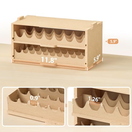 Image of Model Kit Tool Storage Rack, Making Organizer with MDF Material (GK8)