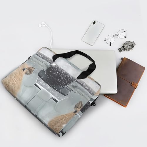 Maletín para portátil ALAZA con estampado de animales, 13-15.6 pulg miniatura 7