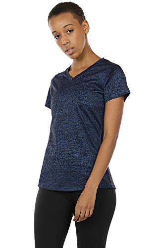 Icyzone TV10-R/P/C-XL Workout Shirts Yoga Tops Activewear V-Neck T-Shirts thumb #3