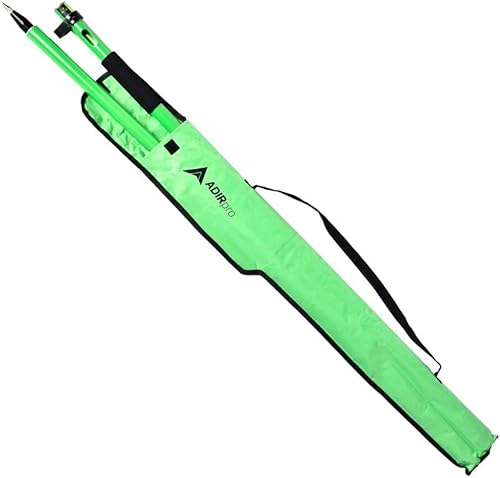 Miniatura 5 de AdirPro 6.6 ft GPS Rover Rod de dos piezas (verde)