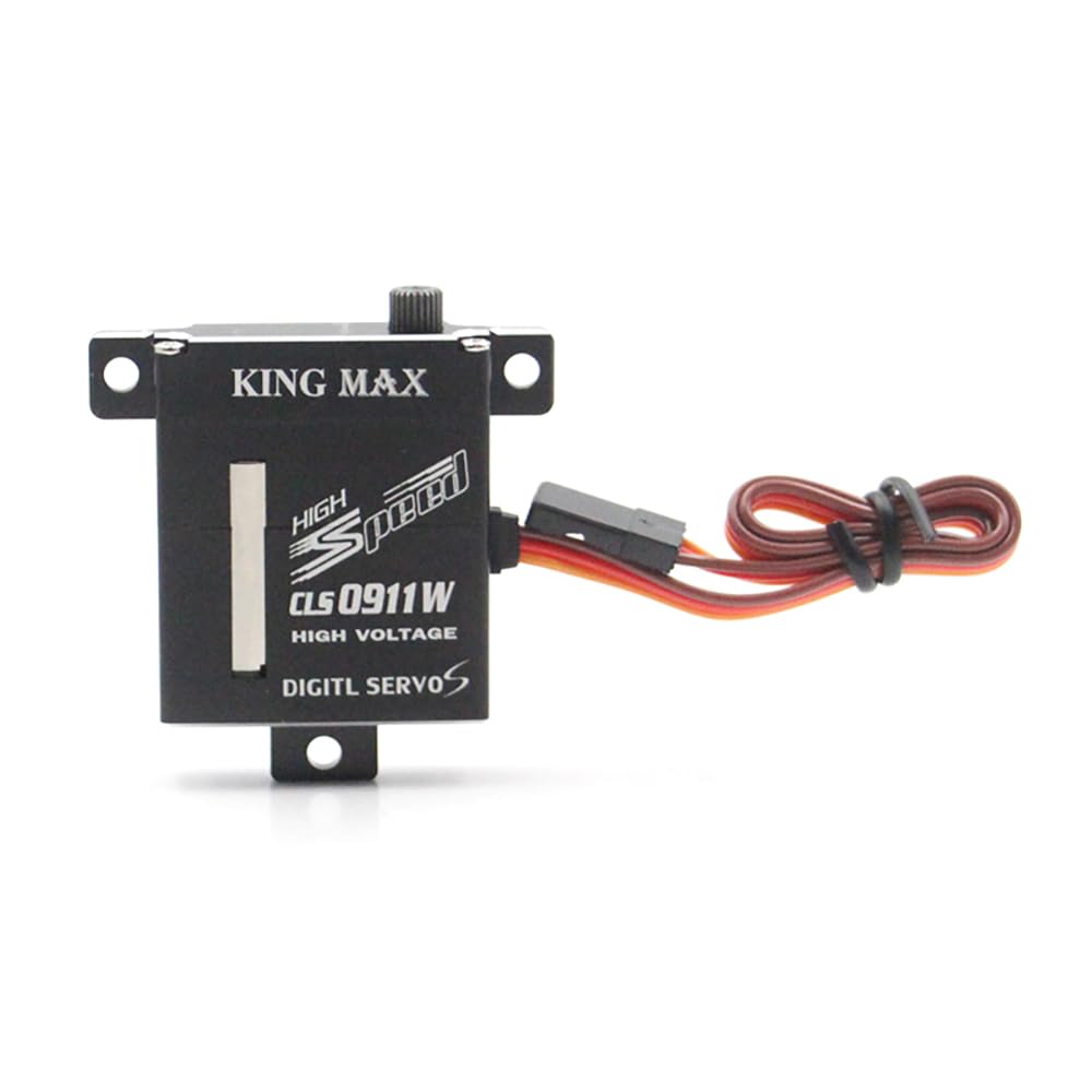 SPARKHOBBY CLS0911W 26g Digital Metal Gears Wing Servo High Voltage High Speed Coreless Motor for Fixed-wing RC Airplane Drones (1PC CLS0911W)