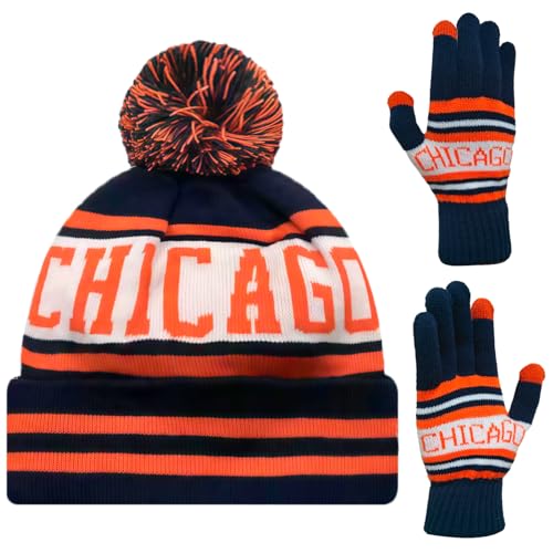 Vintage Classic Skull Cap Beanie Hat Cuffed Winter...