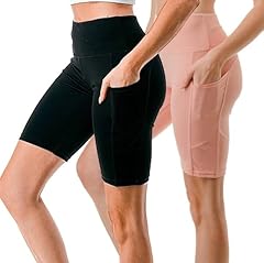 2 Pack Shorts Black/Peachy Pink