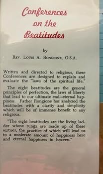 Hardcover Conferences on the Beatitudes Book