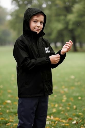 Image of Trustous Boys PVC Double Layer Waterproof Raincoat Kids Boys Waterproof PVC Double Layer Raincoat|Boys Transparent PVC Double Layer Rainwear|Boys Heavy Duty PVC Double Layer Raincoat