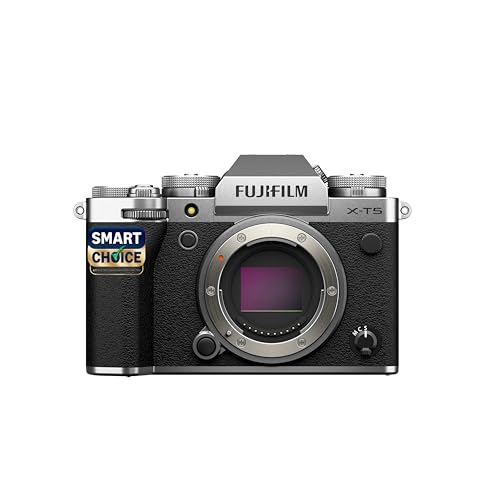 Fujifilm X-T5 40MP APS-C X-Trans Sensor|Smartchoice|Pixel Shift|IBIS System|Ultra high Resolution mirrorless Camera|6.2k 30p|Subject Tracking|Touchtracking|Quick Lever for Photo/Video - S