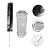 KONTONTY 1 Set Smoker Pit Stash Pipe Electric Griddle Seals Liner Pellet Generator Machine Charcoal Lid Oven Grills Tube Portable Kit Gasket Ashtray Hibachi Grill Silver 304 Stainless Steel