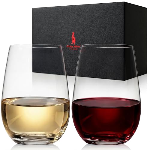 母の日【家飲みに華を添えるペアグラス】G'day Wine ワイングラス [ タンブラー 2個セット 360ml 食洗機対応 赤ワイン 白ワイン ハイボール 日本酒 焼酎 お酒 ] ギフト 誕生日 プレゼントの商品画像（Amazon）