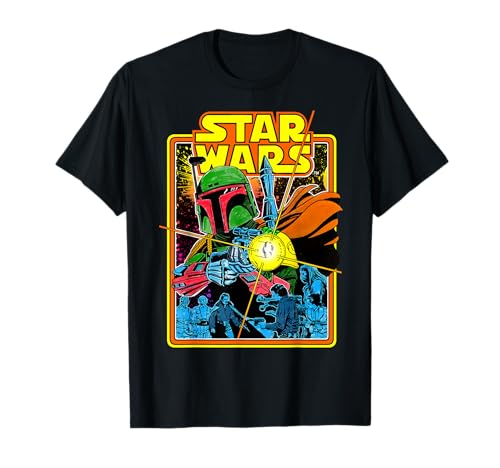 Haut Star Wars Boba Fett Fires vêtement graphique imprimé décontracté
