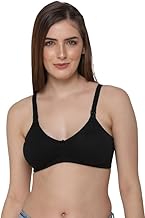 Intimacy Cotton Nursing Bra for Women Maternity Feeding Bra Front Opening Buckles Adjustable Straps Seamless Non-Wired Non-Padded Medium Coverage Comfortable Support Post Pregnancy Breastfeeding