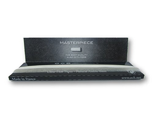 10 Booklets Rolling Paper Ocb Premium Slim King Size - 320 Papers #TOP4