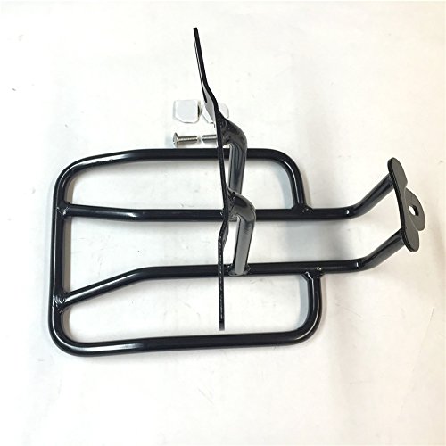 Motorcycle Black Steel Rear Fender Rack Plated Luggage Shelf For For H-D Sportster 1100 1000 Roadster 1200 Roadster Nightster 883 Iron SuperLow