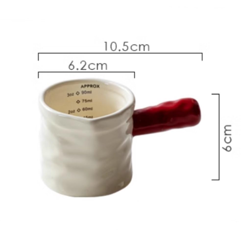 Salsiera Modello di Barca for succhi di Carne Premium for Gli Amanti della Carne, Perfetta for Grigliare e arrostire per Salse, condimenti e Panna(Red)