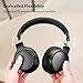 Avantree ANC031 Active Noise Cancelling Headphones Over Ear with Microphone for Home Office, Conference Call, Wireless Wired ANC Sound Proof Hi-Fi Stereo Bluetooth Headset with Mic for TV PC Computer