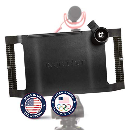 Filmmaking Case Video Rig for Apple IPad 10.5 Pro and iPad Air 3 with Lens Adapter, Tripod Mount and Stabilizer Grip - USA Made by IOgrapher - - Accessories Not Included