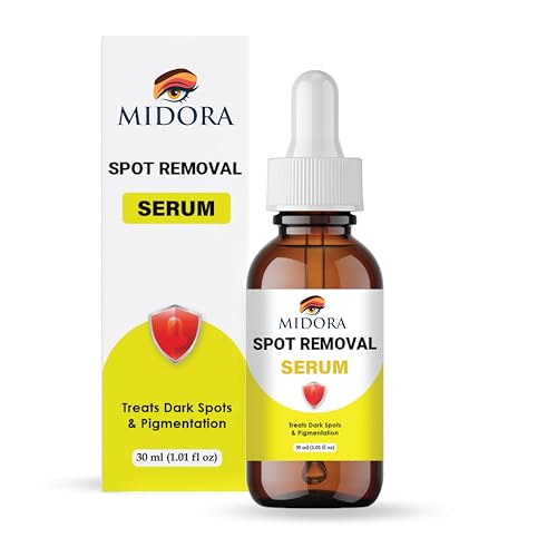 Image of MIDORA Spot Removal Serum for Face - Dark Spot Corrector for Pigmentation, Acne Marks & Black Spots - Skin Brightening & Spot Reduction Serum for Women & Men - 30ml