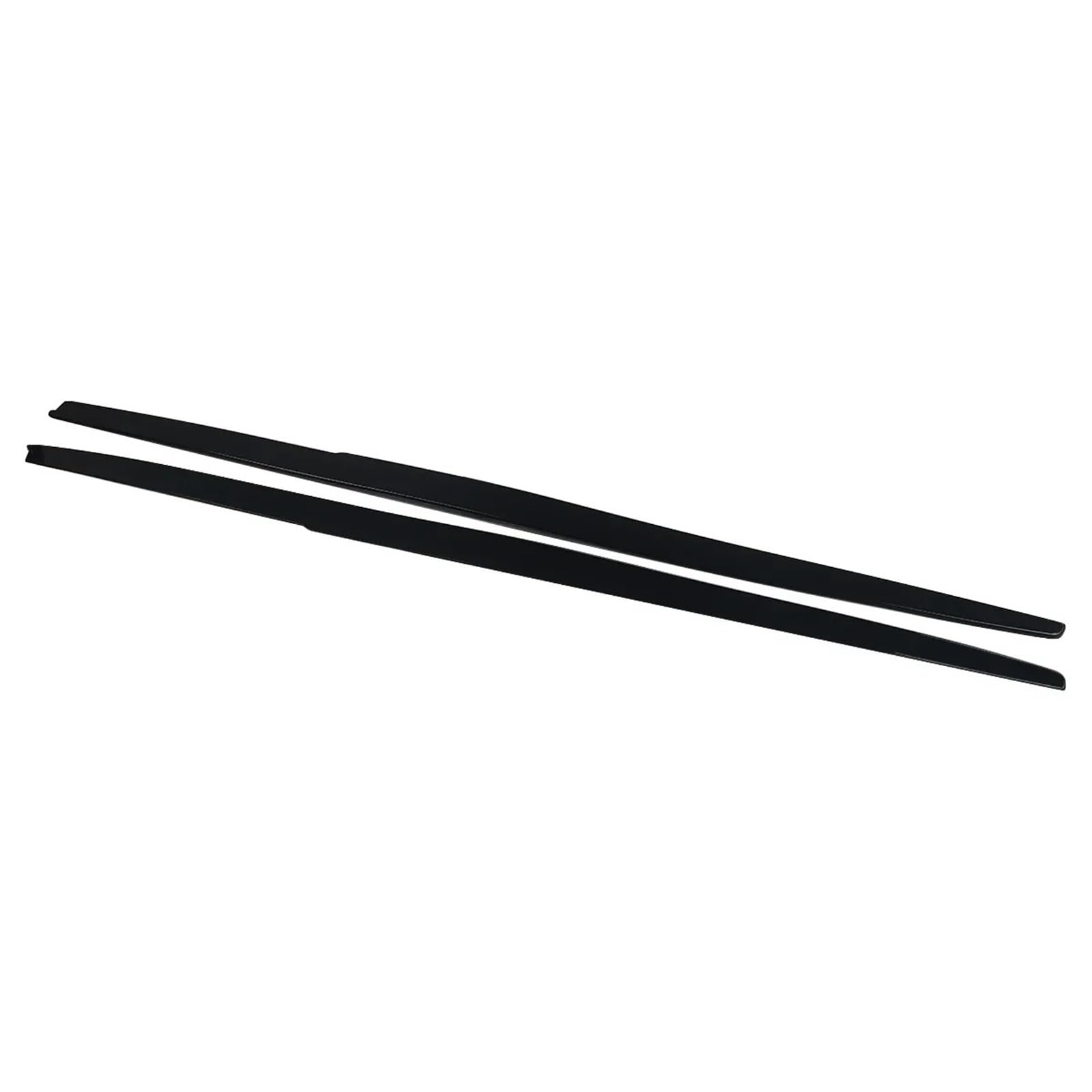 Panel przedłużający boczną dokładkę wargi kompatybilny z BMW serii 5 F10 M Sport 520i 528i 535d 550i 2011 2012 2013 2014 2015 2016 czarny błyszczący