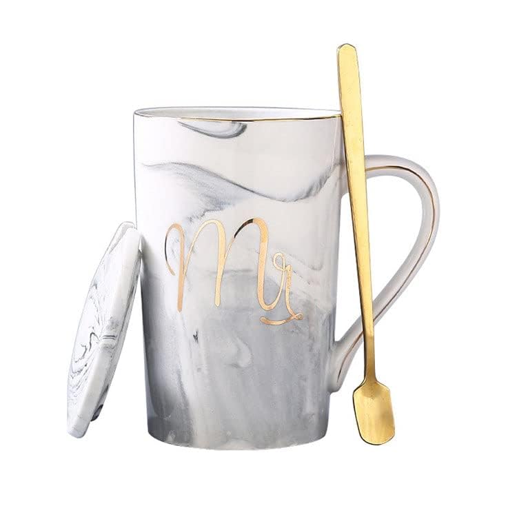 SKYTONE� Coffee Mugs,Couple Gifts, Anniversary Gift for Couple Special, Wedding Gift for Couples, Mr Coffee Tea Mug with Lid & Spoon with Gift Box (Mr Cup) (B0CJLKSF72) Amazon Price History, Amazon Price Tracker