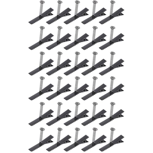 Lot de 200 pinces à cheveux bec de canard en métal cadeau idéal pour loisirs et Noël