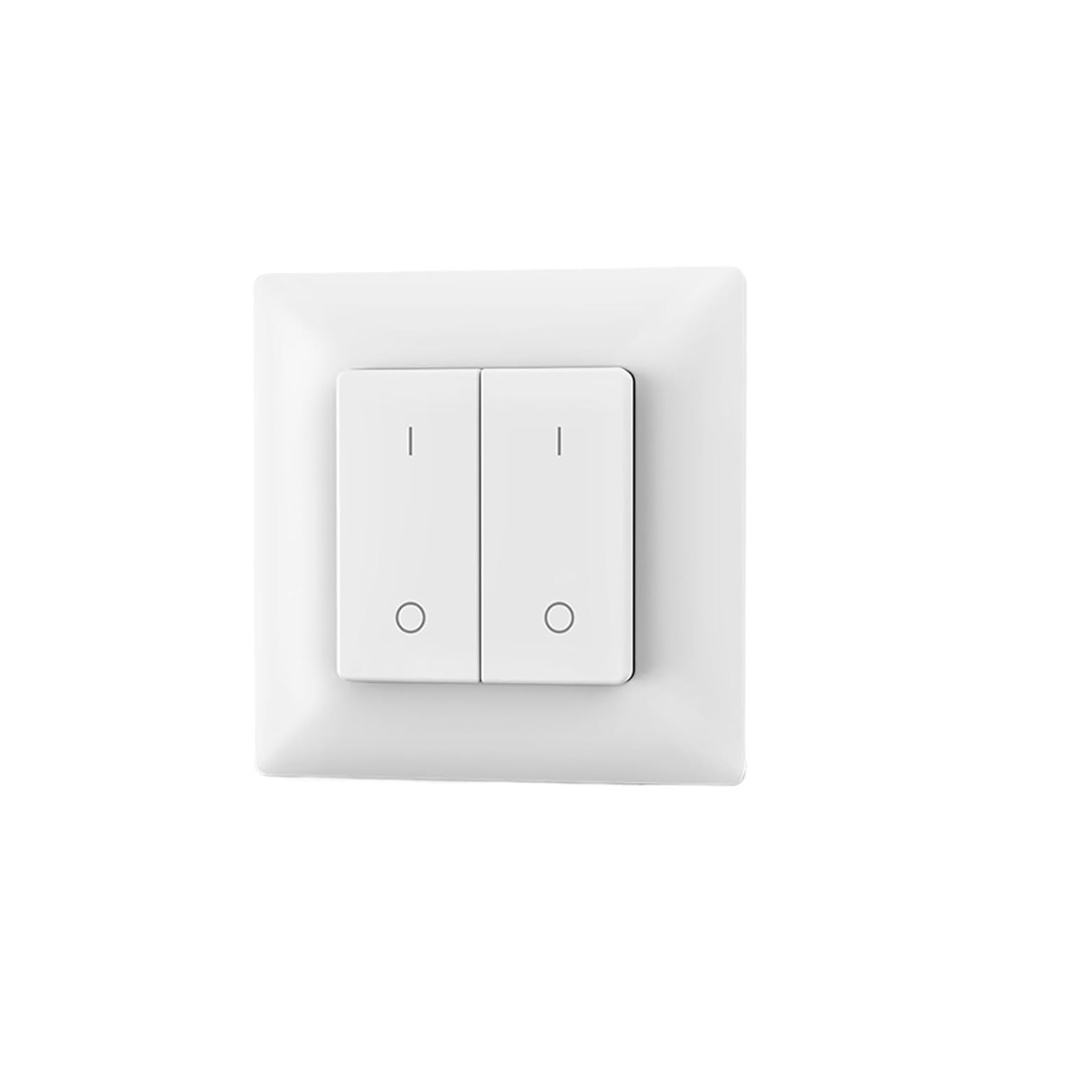 Wall Mounted 2.4G Dimming Panel Knob Touch Rotating Glass Panel 1 2 4 Zones Suitable for Monochrome Controller(PF1-2 Only)
