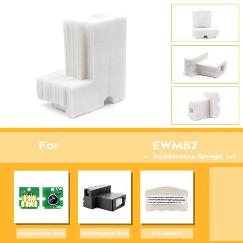 Caja de tinta de mantenimiento T04D100 para Epson L6160 L6171 L6190 WF-2860 (10 juegos) 2