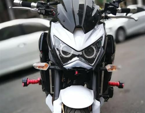 FELPE Rahmenschieber Für Kawasaki Für Z800 Für Z 800 2013-2016 Motorrad CNC Fallende Schutz Rahmen Slider Verkleidung Schutz Anti Crash Pad Protector Rahmen Slider (Color : Silber)