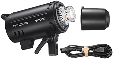 Godox DP600III-V Flash de Estudio Mejorado 600W GN106 5600±200K, ...