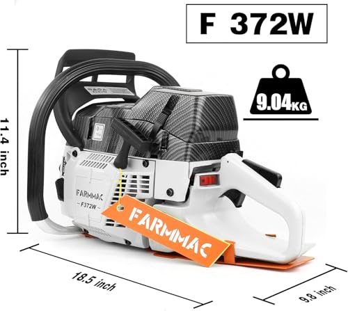 FARMMAC 372W 71cc Gas Chainsaw 24